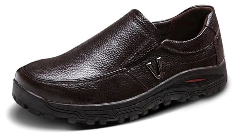Muslera Heren Loafers Dress Schoenen - Koffie