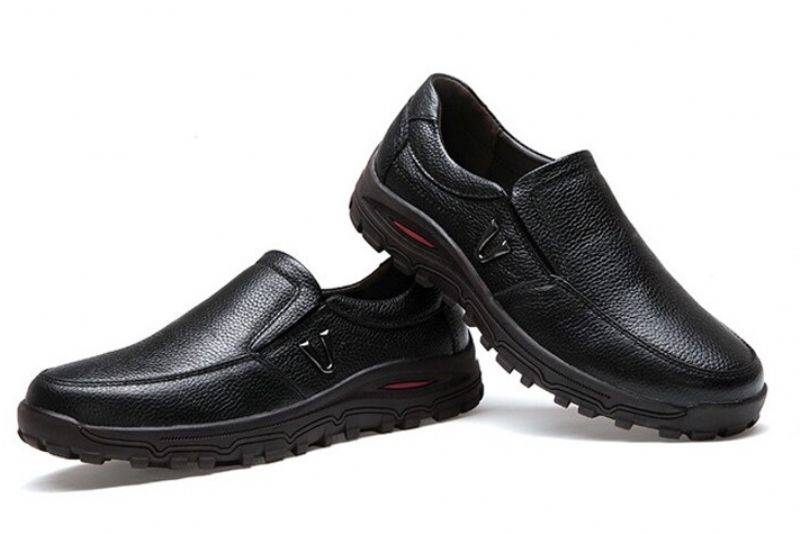 Muslera Heren Loafers Dress Schoenen - Koffie