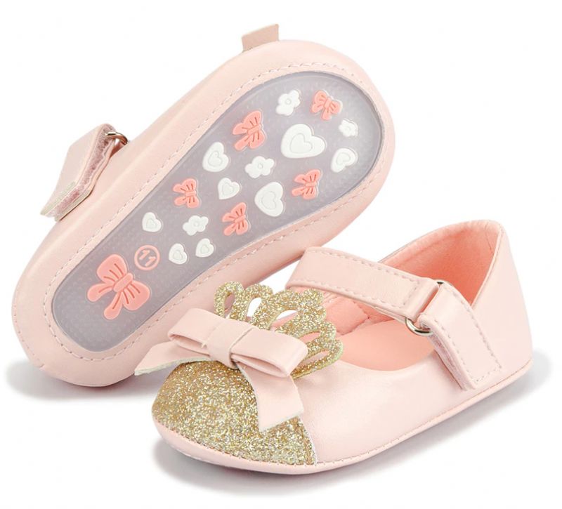 Myranda Baby Meisjes Platte Schoenen - Roze