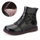Zwart met bont