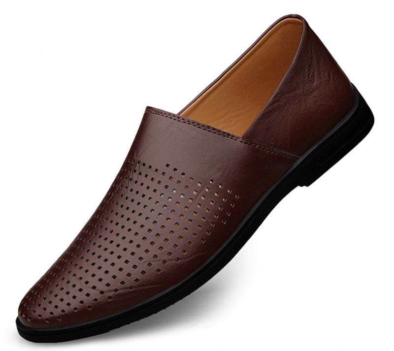 Nael Heren Loafer Casual Schoenen - Bruin