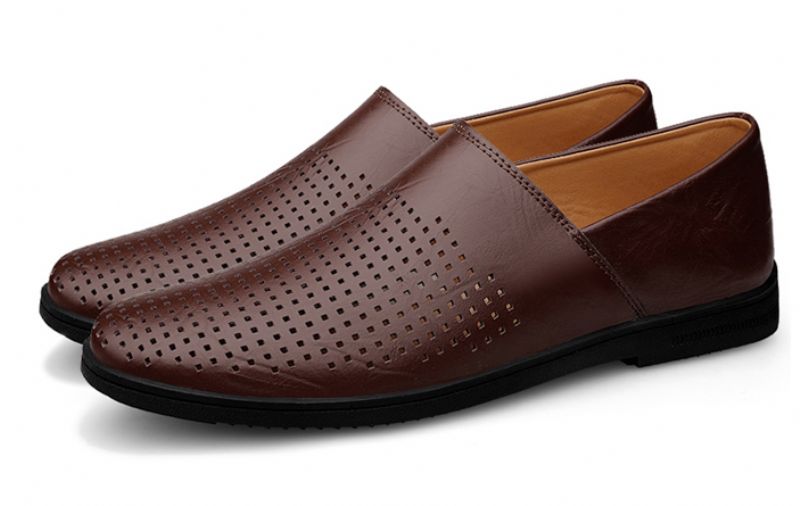 Nael Heren Loafer Casual Schoenen - Bruin
