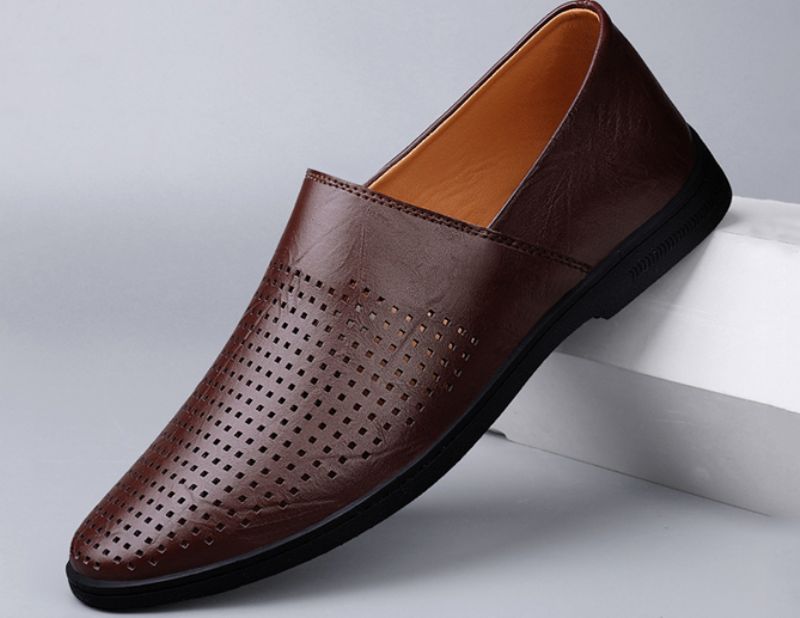 Nael Heren Loafer Casual Schoenen - Bruin