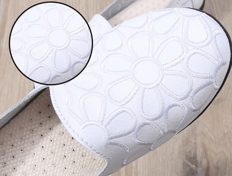 Nala Dames Loafer Schoenen - Groen