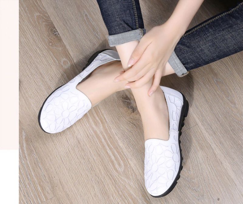 Nala Dames Loafer Schoenen - Groen