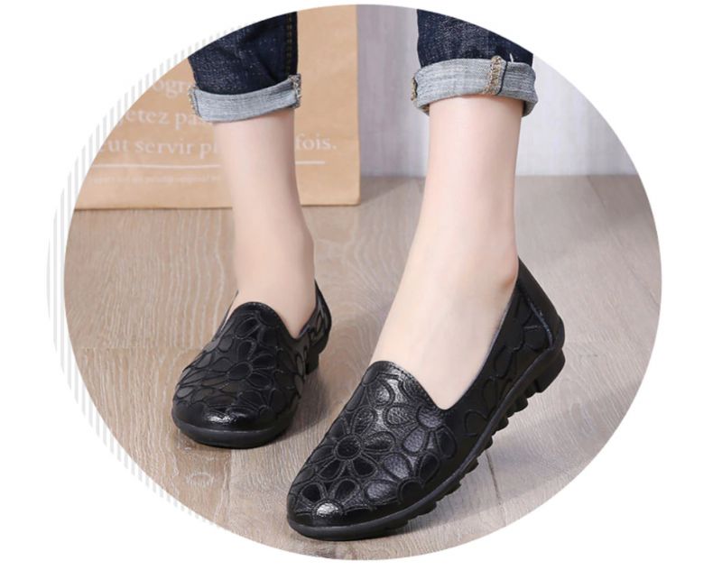 Nala Dames Loafer Schoenen - Groen