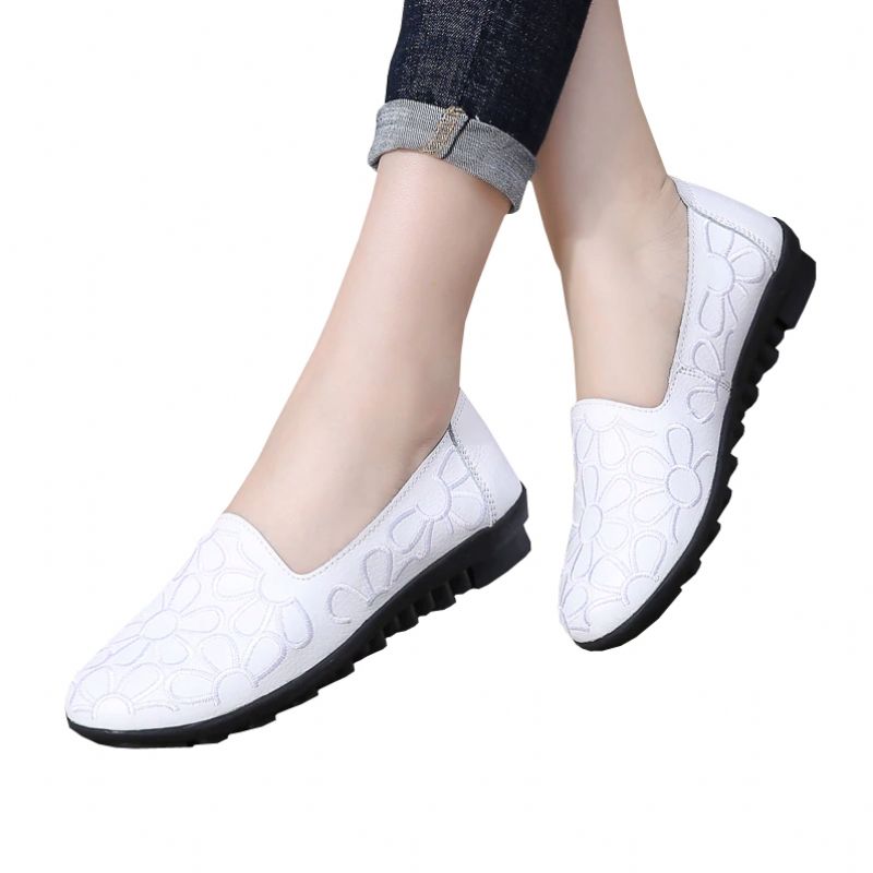 Nala Dames Loafer Schoenen - Groen