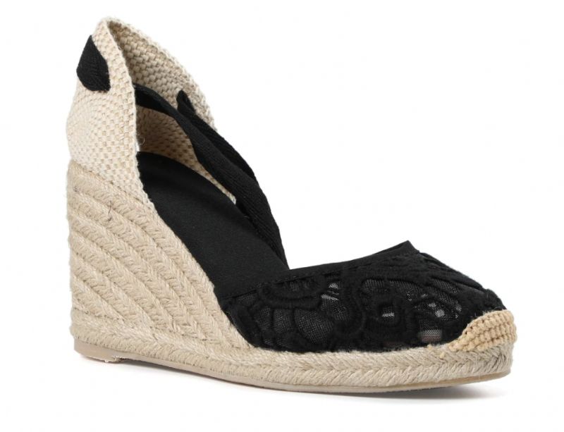 Nanda Wedges - Wit Kant
