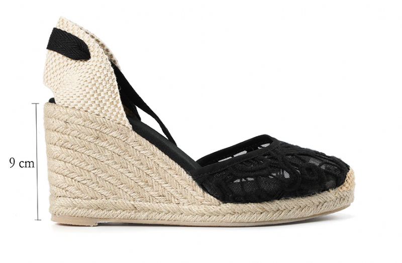 Nanda Wedges - Wit Kant