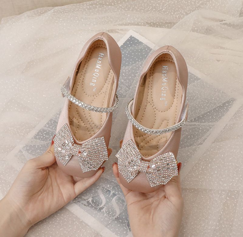Nanny Platte Schoenen Voor Meisjes - Beige