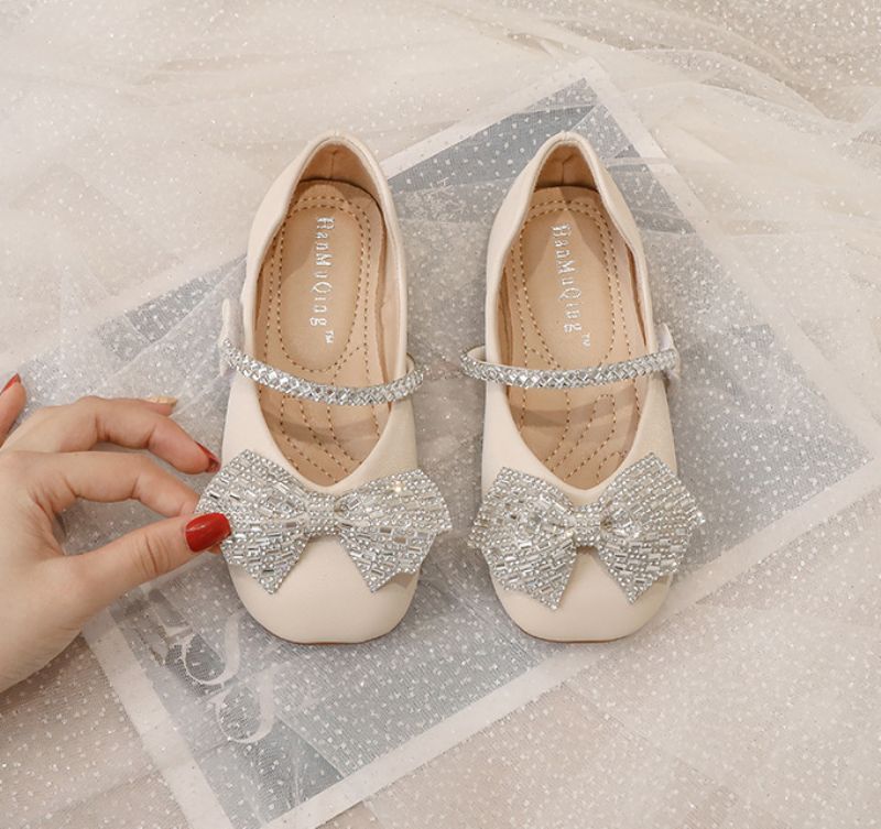 Nanny Platte Schoenen Voor Meisjes - Beige
