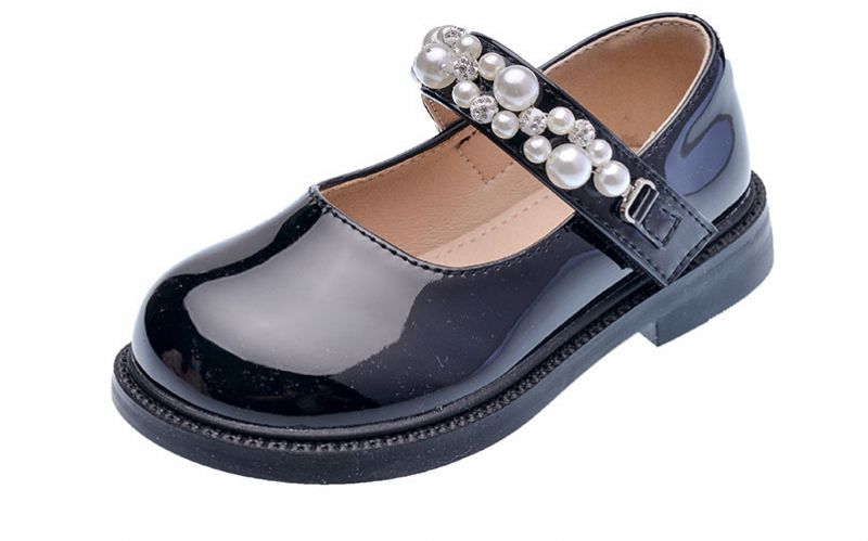 Nany Baby Meisjes Platte Schoenen - Zwart