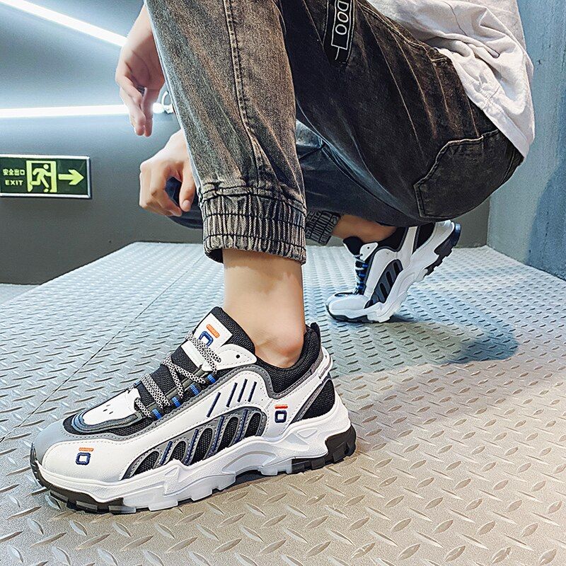 Nara Heren Mode Sneakers - Wit