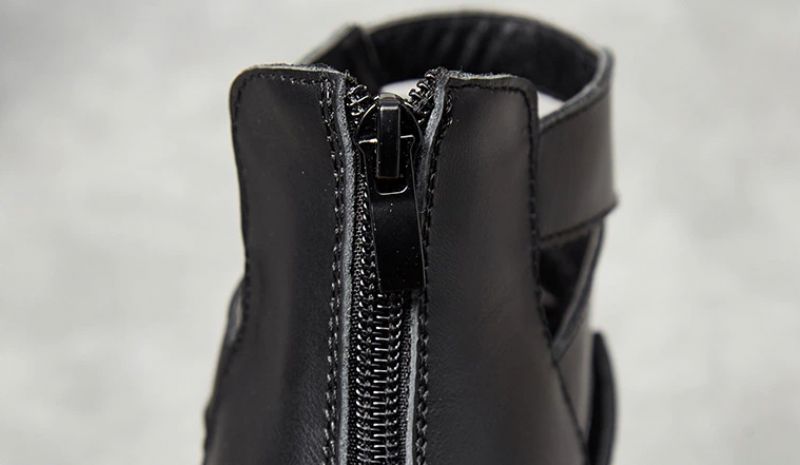 Nardy Dames Comfort Wedge Sandaal - Zwart