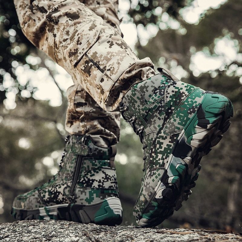 Narvaez Heren Combat Boots - Multi