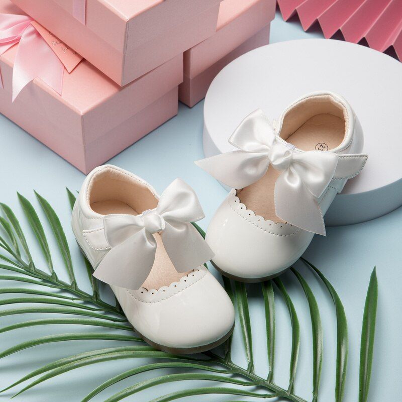 Natasha Baby Meisjes Platte Schoenen - Wit