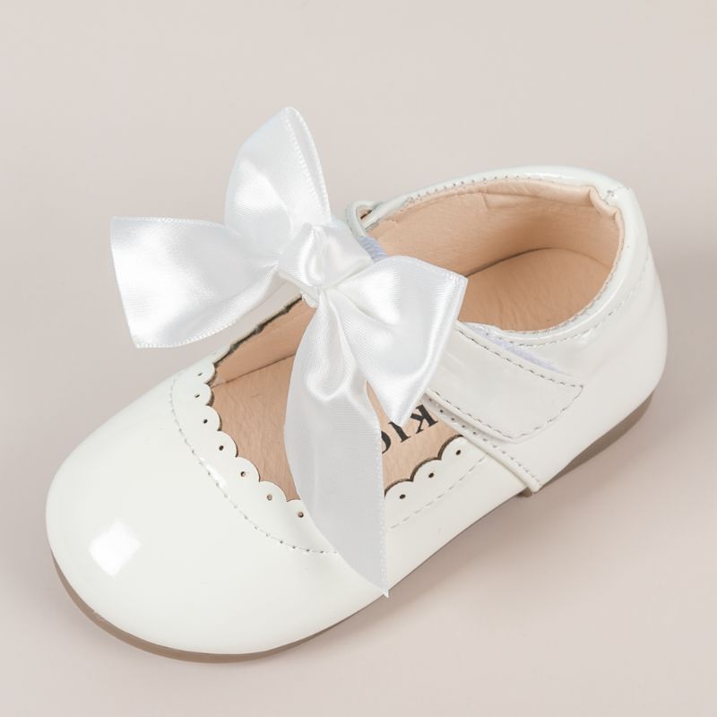 Natasha Baby Meisjes Platte Schoenen - Wit