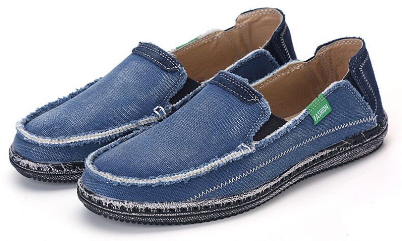 Nathan Heren Loafers Mode Schoenen - Blauw