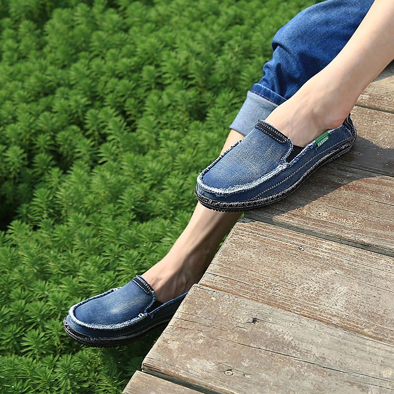 Nathan Heren Loafers Mode Schoenen - Blauw