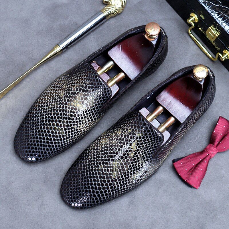 Nathan Herenloafer-nette Schoenen - Grijs