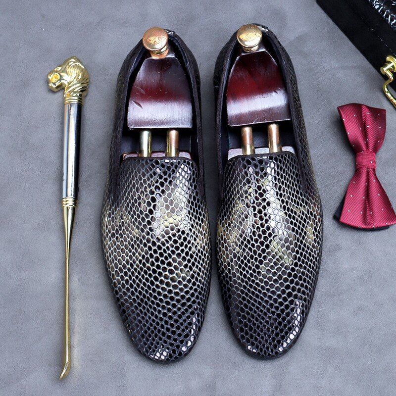 Nathan Herenloafer-nette Schoenen - Grijs