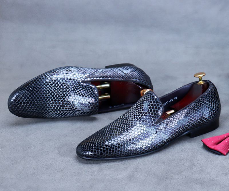 Nathan Herenloafer-nette Schoenen - Grijs