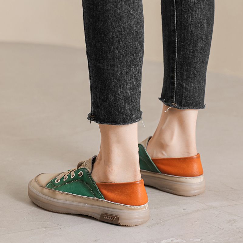 Nathy Casual Zomersneaker Voor Dames - Groen