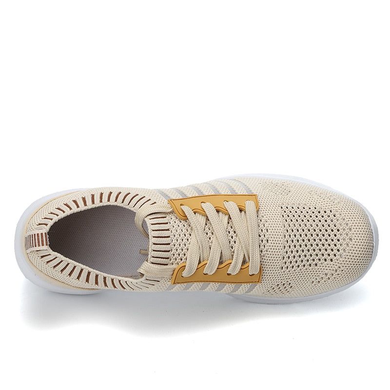 Natia Dames Loafer Schoenen - Beige