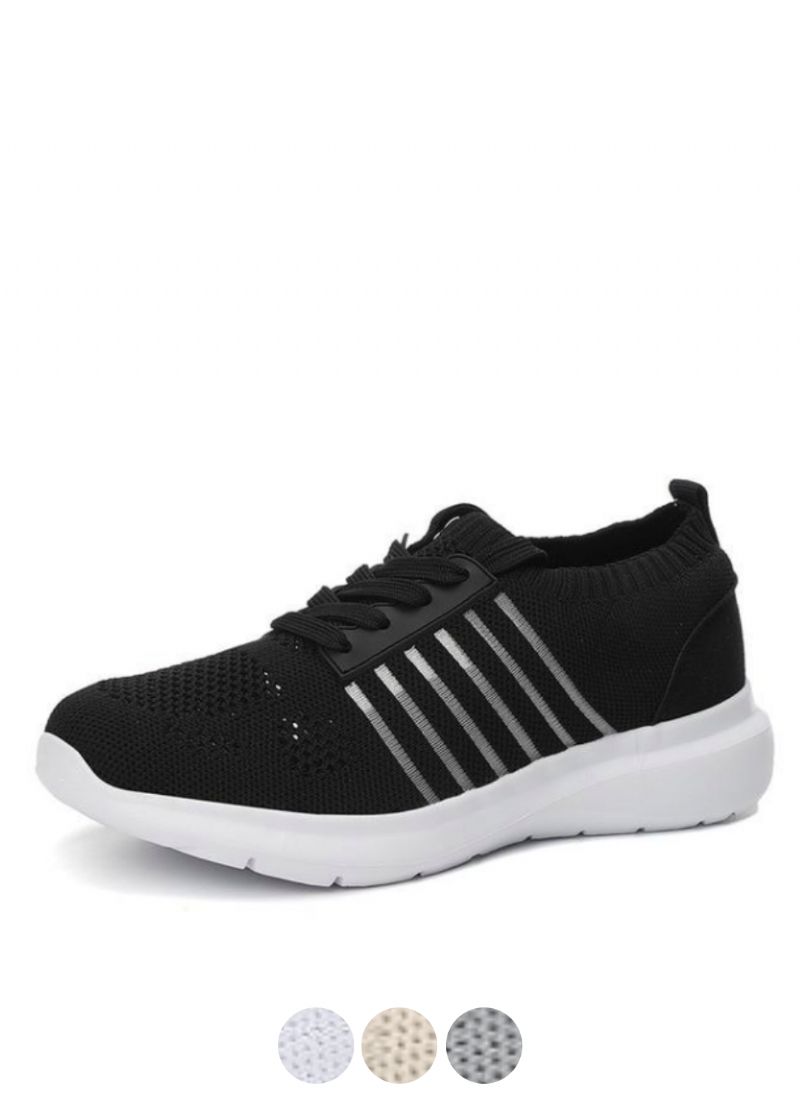 Natia Dames Loafer Zwarte Schoenen