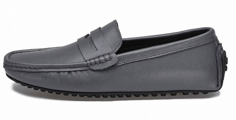 Navas Heren Comfortabele Loafers Schoenen - Grijs