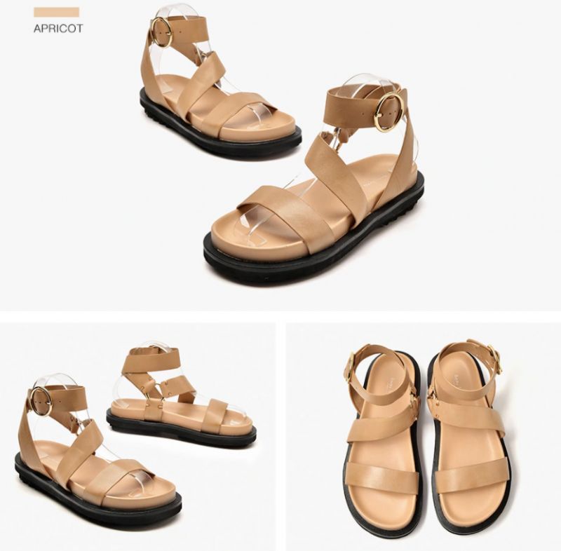 Nayade Dames Sandalen Zwarte Schoenen - Zwart