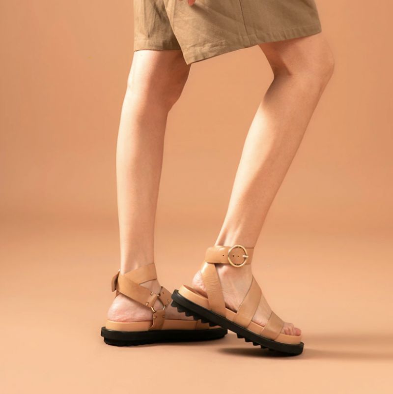 Nayade Dames Sandalen Zwarte Schoenen - Zwart