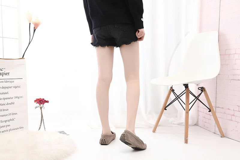 Nayah Dames Leren Driving Loafer - Roos