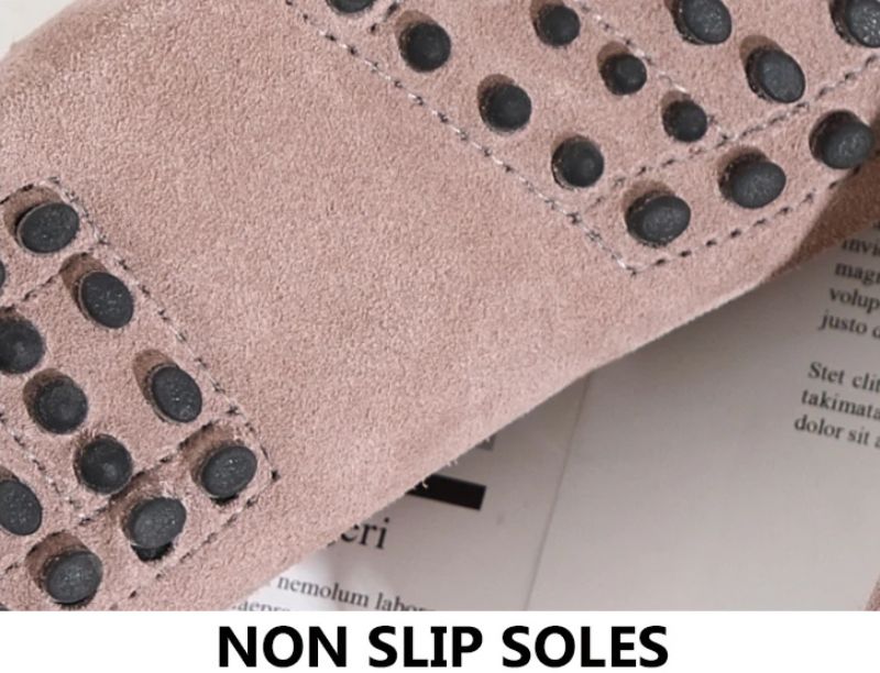 Nayah Dames Leren Driving Zwarte Loafer - Zwart