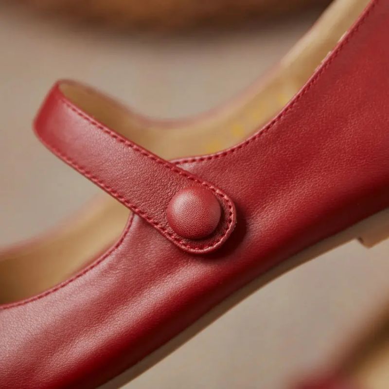 Nayi Dames Haak \u0026 Loop Loafer - Rood