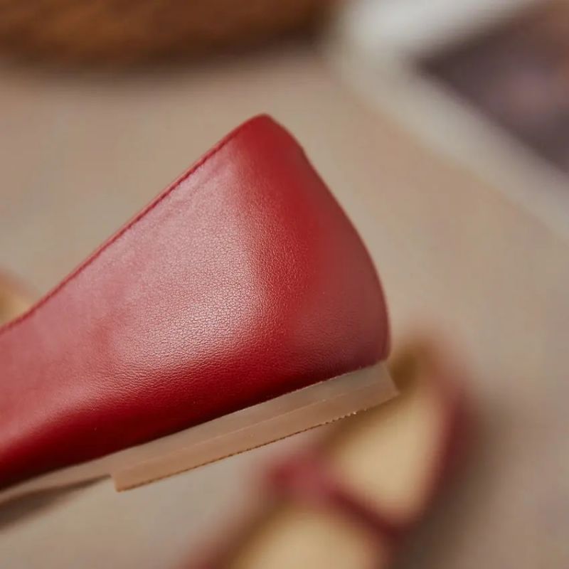 Nayi Dames Haak \u0026 Loop Loafer - Rood