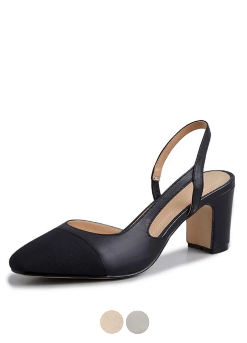 Nayi Dames Square Heel Pumps