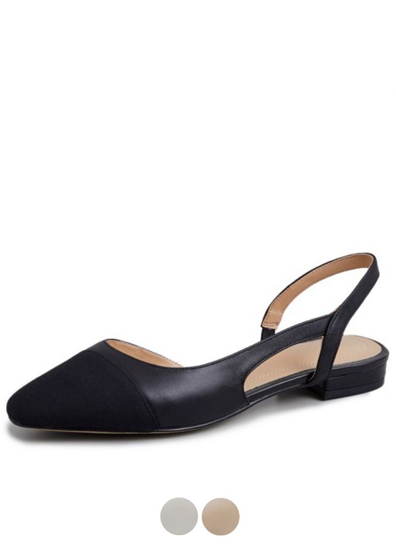 Nayi Dames Vierkante Neus Platte Schoenen Pumps