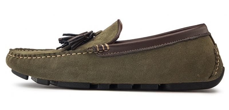 Ned Heren Loafers Casual Schoenen - Olijf