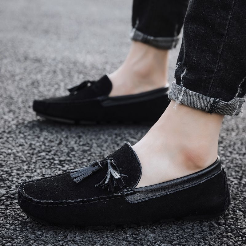 Ned Heren Loafers Casual Schoenen - Olijf