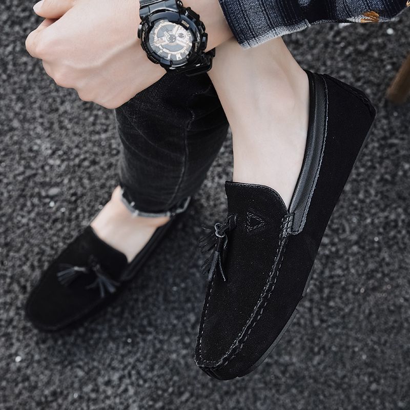 Ned Heren Loafers Casual Schoenen - Olijf
