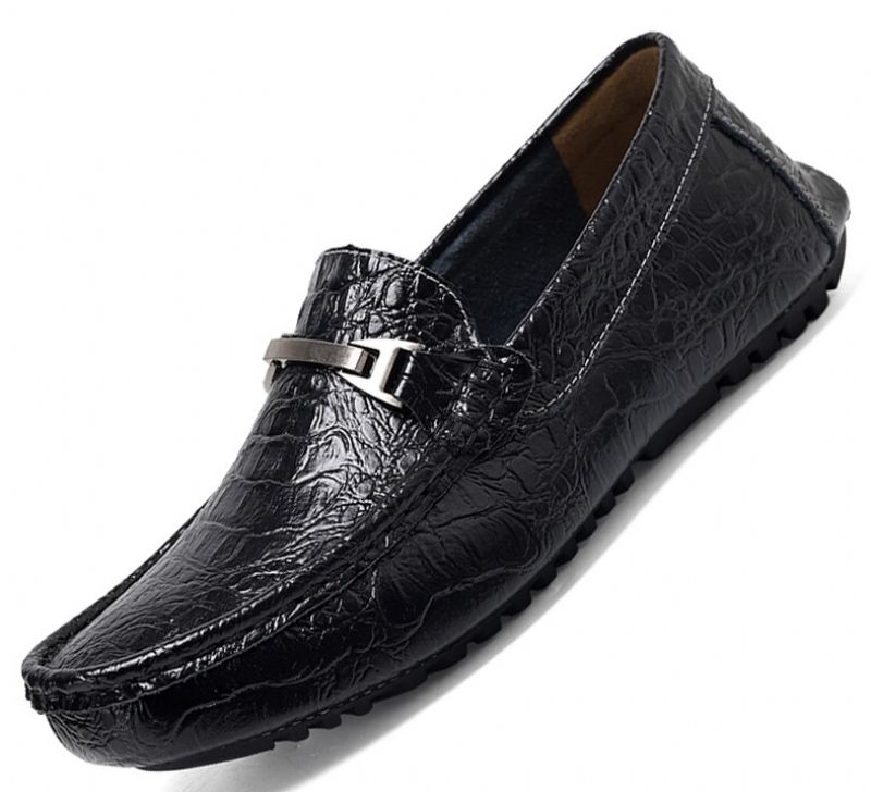 Neddy Heren Loafers Casual Schoenen - Zwart