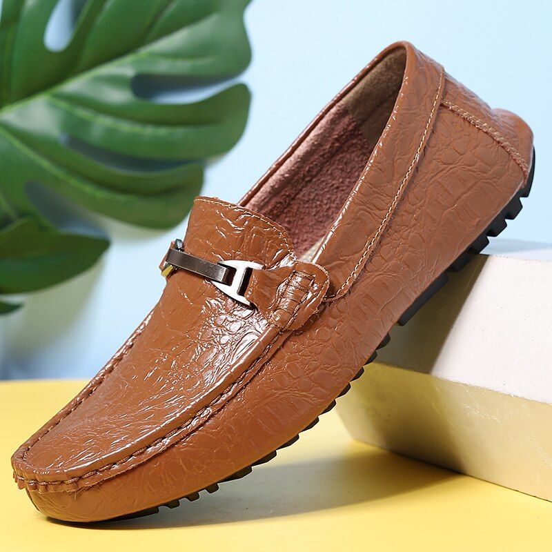 Neddy Heren Loafers Casual Schoenen - Zwart