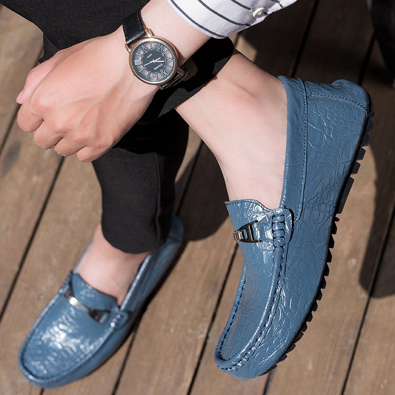 Neddy Heren Loafers Casual Schoenen - Zwart