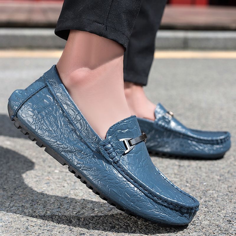 Neddy Heren Loafers Casual Schoenen - Zwart
