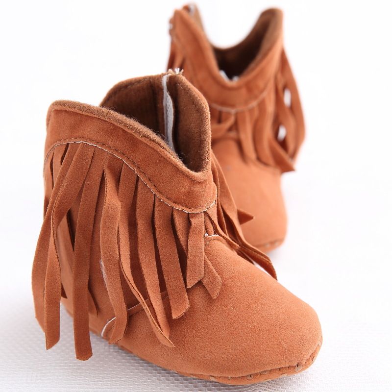 Nefertiti Baby Meisjes Warme Boot - Roos