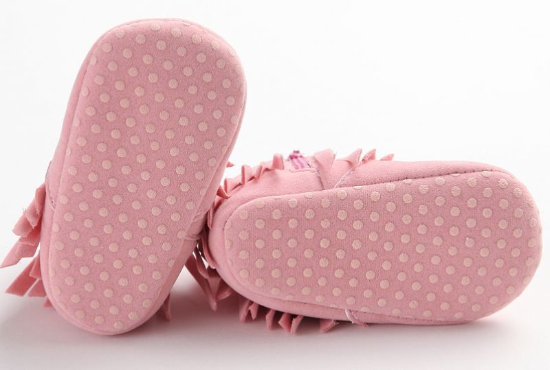 Nefertiti Baby Meisjes Warme Boot - Roos
