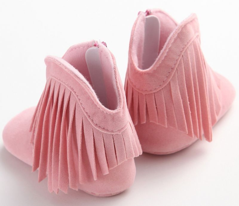 Nefertiti Baby Meisjes Warme Boot - Roos