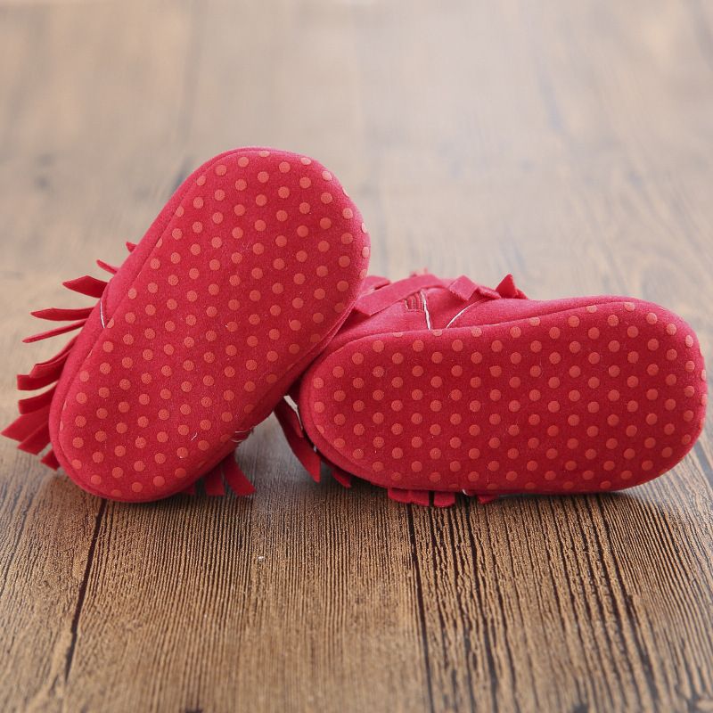 Nefertiti Baby Meisjes Warme Boot - Roos