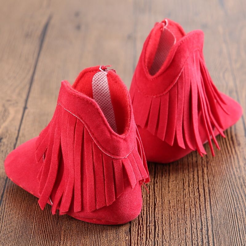 Nefertiti Baby Meisjes Warme Boot - Roos